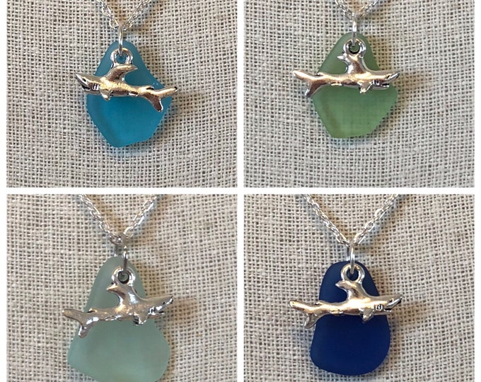 JAWSome Sea Glass Necklaces