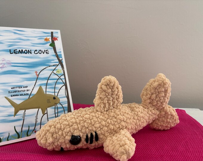 Lemon Cove with Stevo the Lemon Shark Crochet Shark