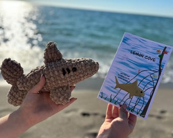 Lemon Cove with Stevo the Lemon Shark Crochet Shark