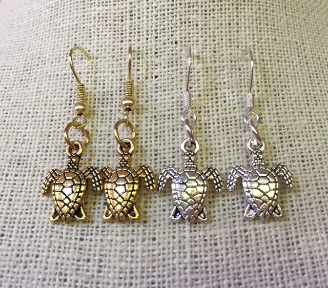 Save our Sea Turtles! Earrings