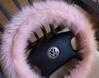 Accesorios Fuzzy Car: Juego de fundas para volante