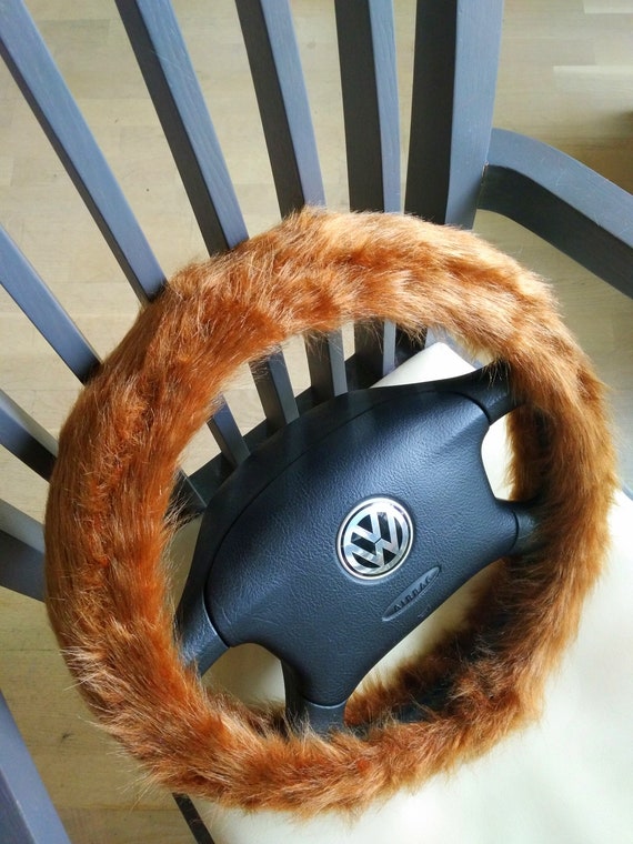 Fuzzy Car Accessories, Steering Wheel Cover, Gear Shift Knob Cover