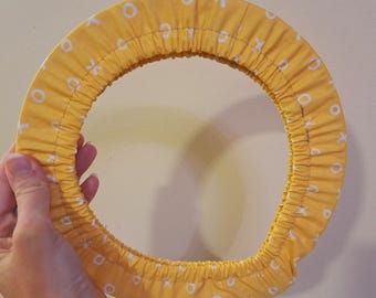 Cotton Grime Guard for Cross Stitch Hoops: Protects Fabric, Tucks Excess (Design #17)