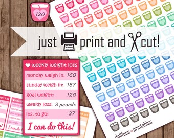 weight loss planner etsy weight loss planner