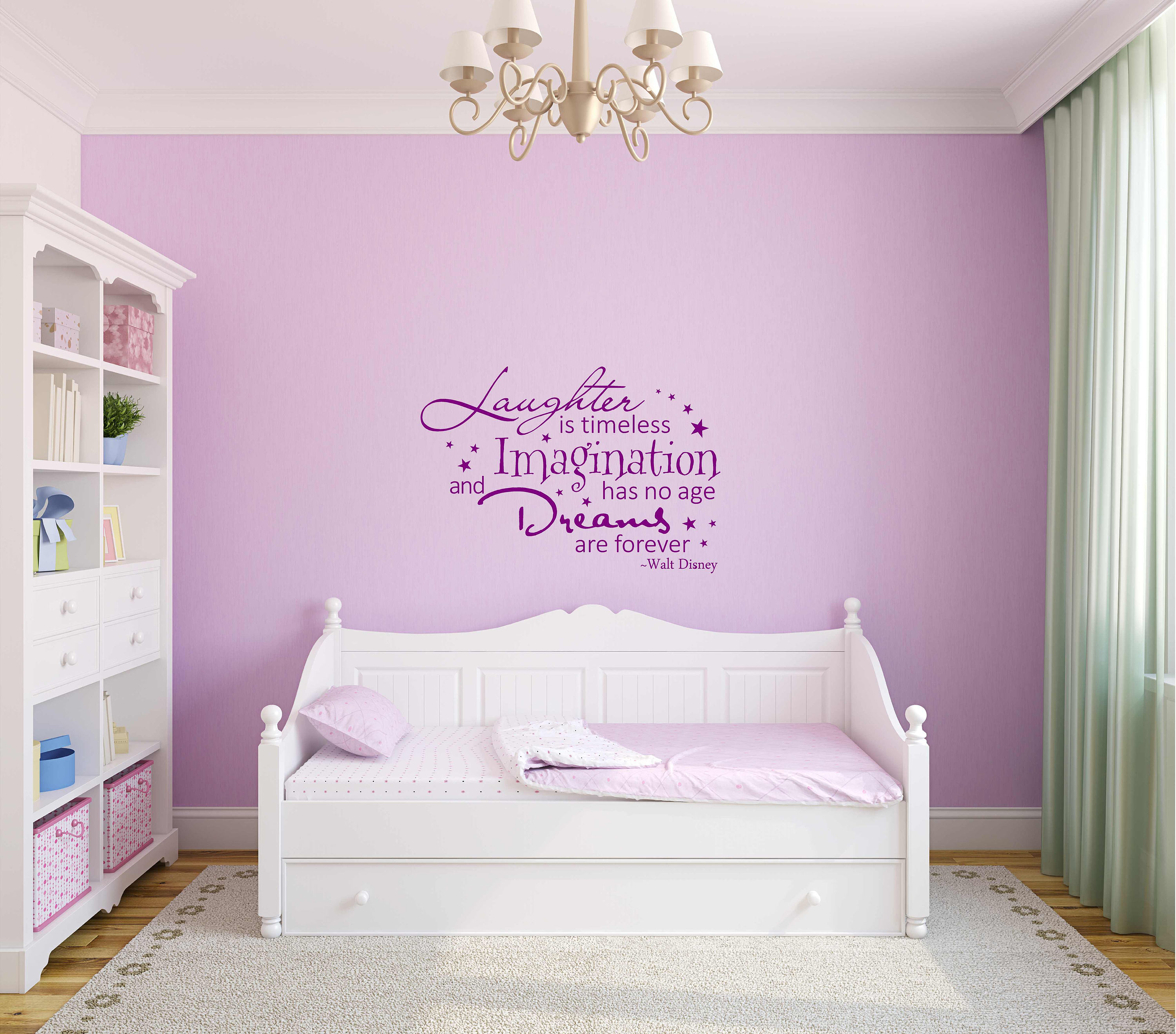 Garybank Mensola arcobaleno in legno da parete per ragazze, decorazione estetica per la stanza delle ragazze, forniture artistiche motivazionali, decorazione per camera da letto per bambini