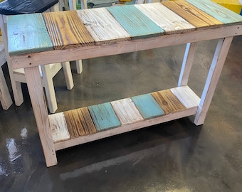 Sofa Table, Free Shipping, Made in North Carolina,  48 inches x 32 inches x 15.5 inches, Entryway Table, Handmade, entry table