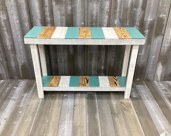 Sofa Table, Free Shipping, Made in North Carolina,  48 inches x 32 inches x 15.5 inches, Entryway Table, Handmade, entry table