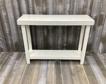 Sofa Table, Free Shipping, Made in North Carolina,  48 inches x 32 inches x 15.5 inches, Entryway Table, Handmade, entry table