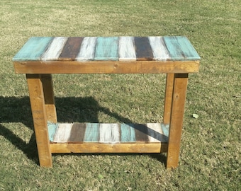 Sofa Table, Free Shipping, Made in North Carolina,  48 inches x 32 inches x 15.5 inches, Entryway Table, Handmade, entry table