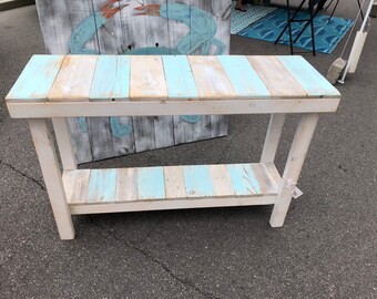 Sofa Table, Free Shipping, Made in North Carolina,  48 inches x 32 inches x 15.5 inches, Entryway Table, Handmade, entry table