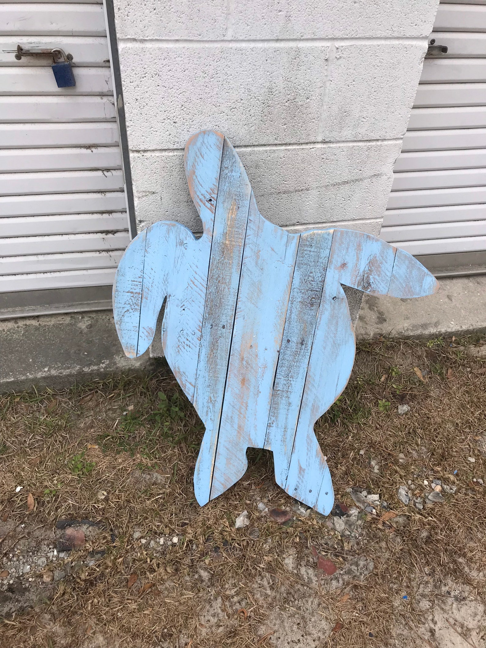 Reclaimed Wooden Turtle Wall Art Etsy