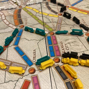 Whimsical Train Car Replacement Pieces & Accessories for Ticket to Ride Board Games