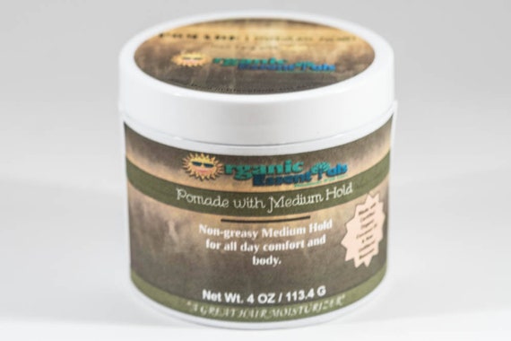 Pomade With Medium Hold Hair Pomade Natural Pomade Hair Care Etsy