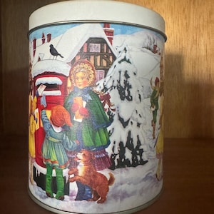 Vintage Christmas Tin