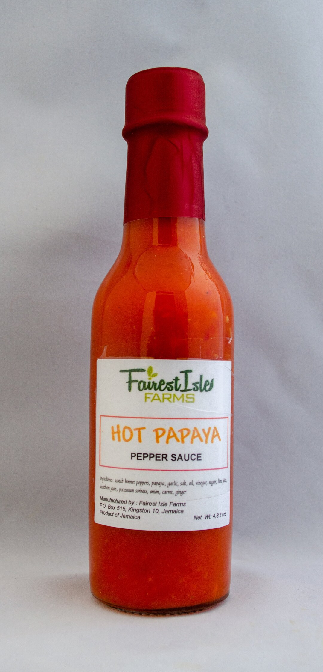 Jamaican Hot Papaya Pepper Sauce Etsy