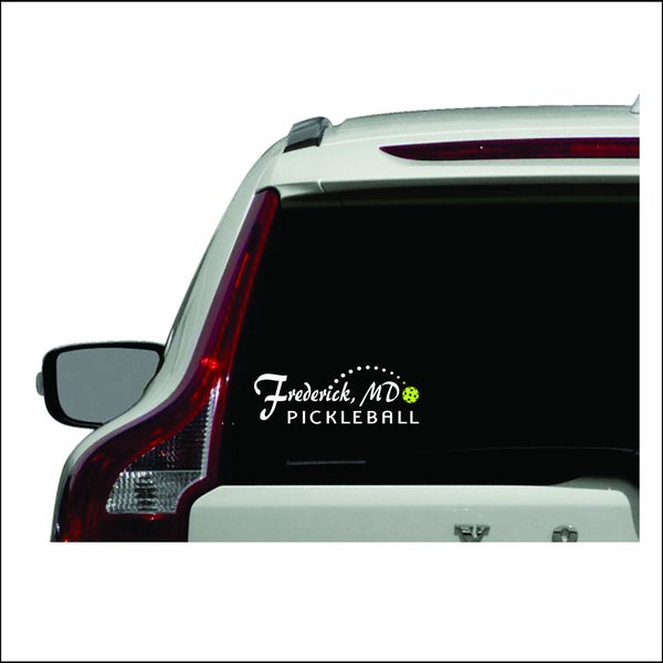 frederick MD Pickleball - Decal