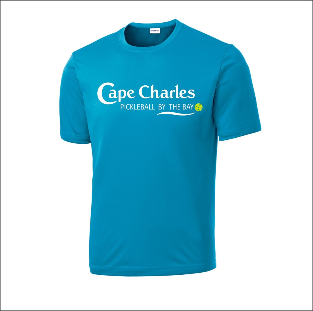 Cape Charles Pickleball by the Bay Mens Shirt Etsy
