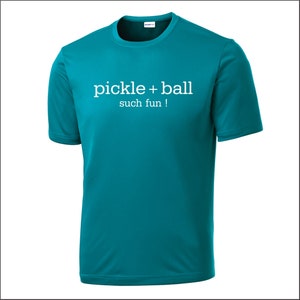 pickle + ball   - mens pickleball shirt