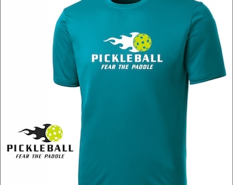 Fear The Paddle   - Mens Pickleball Shirt