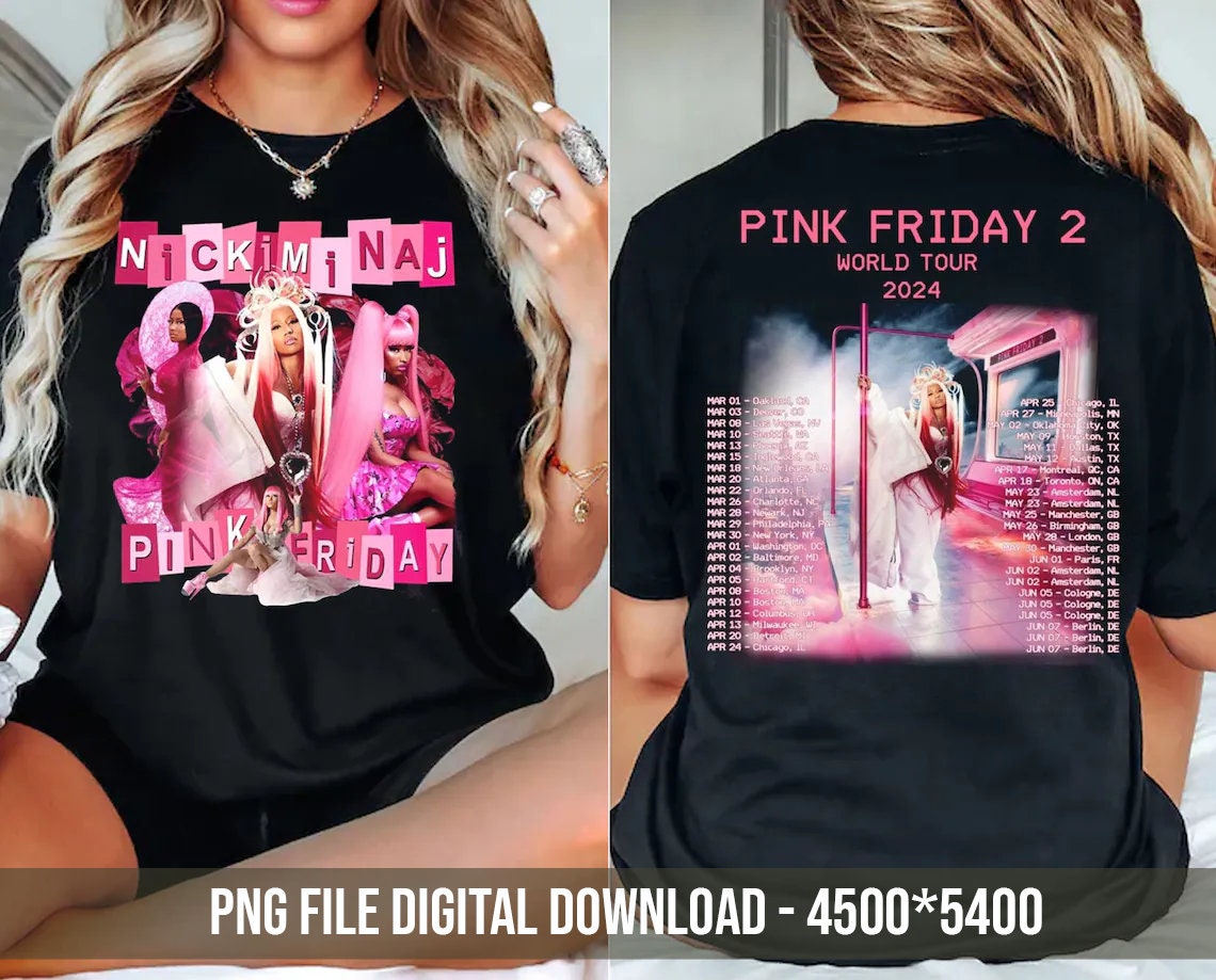 Nicki Minaj, Nicki Minaj Pink Friday 2 Tour Shirt