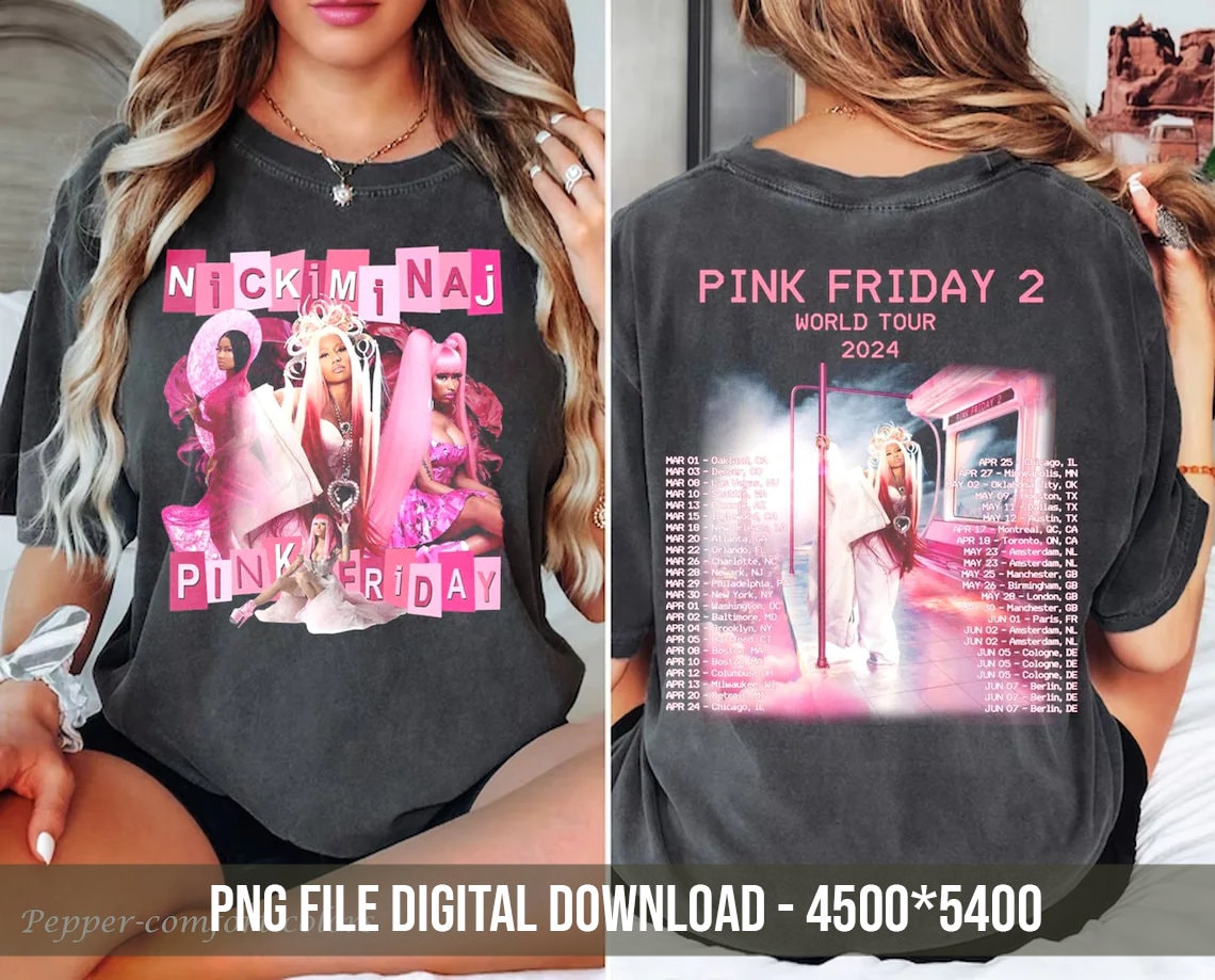 Nicki Minaj, Nicki Minaj Pink Friday 2 Tour Shirt