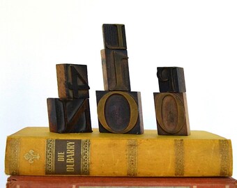vintage wooden letterpress printing blocks typography printing blocks wooden letters