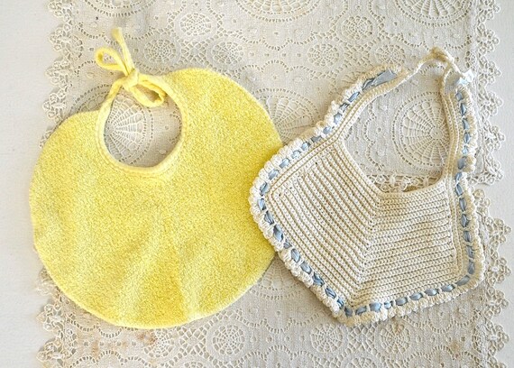 vintage baby bib lot baby bibs - image 3