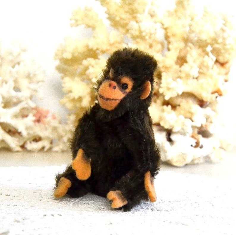 small monkey stuffed animal