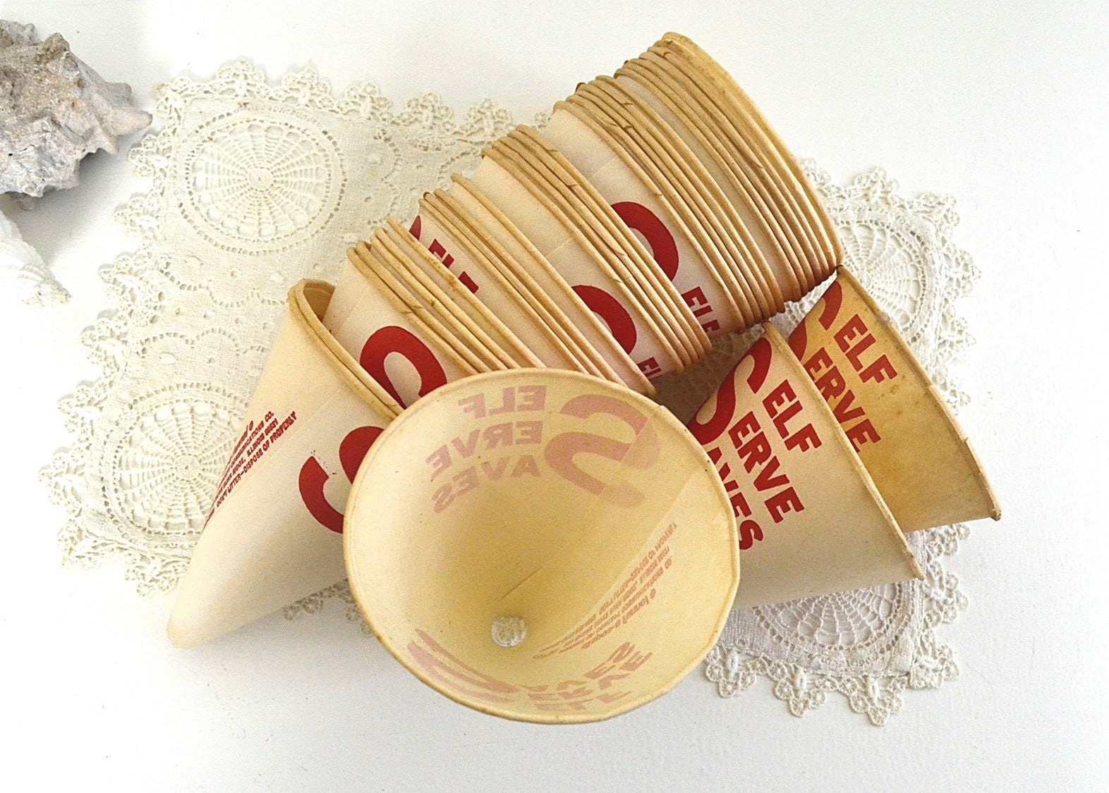 Vintage THIRTY TWO Oil Funnels Paper Funnels Garage Etsy