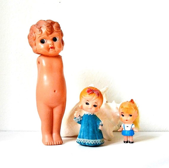 little plastic dolls