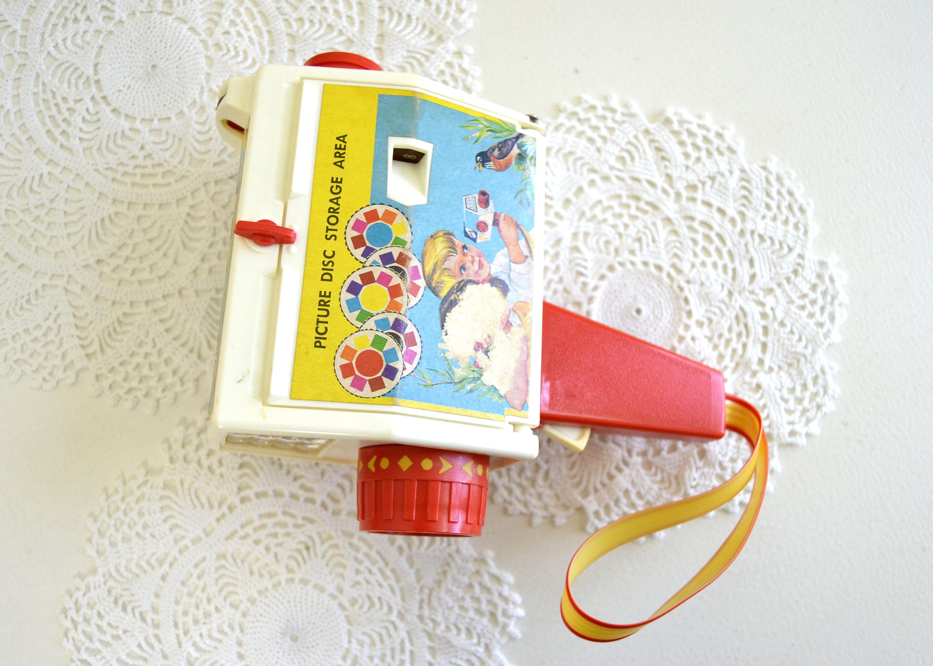 Vintage Fisherprice Picture Story Viewer Music Box Movie Etsy
