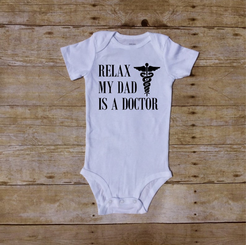 Relax My Dad is a Doctor Dad's a Doctor Doctor Dad Etsy