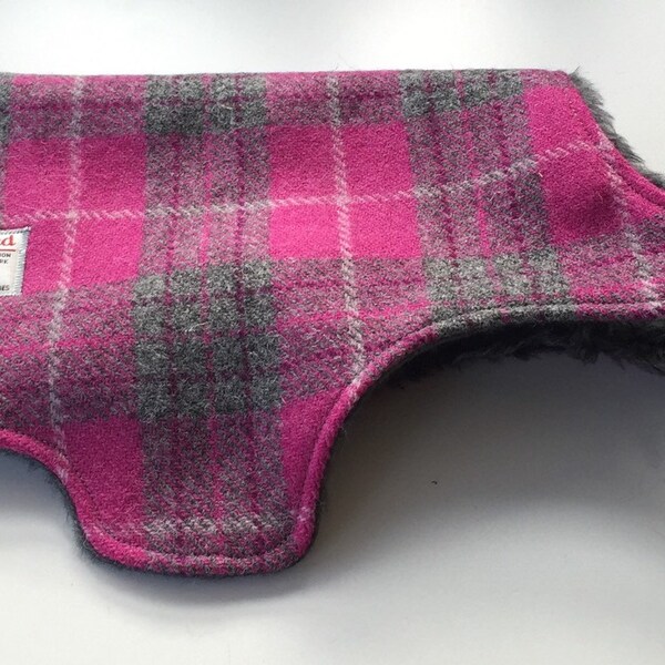 Harris Tweed Dog Coat
