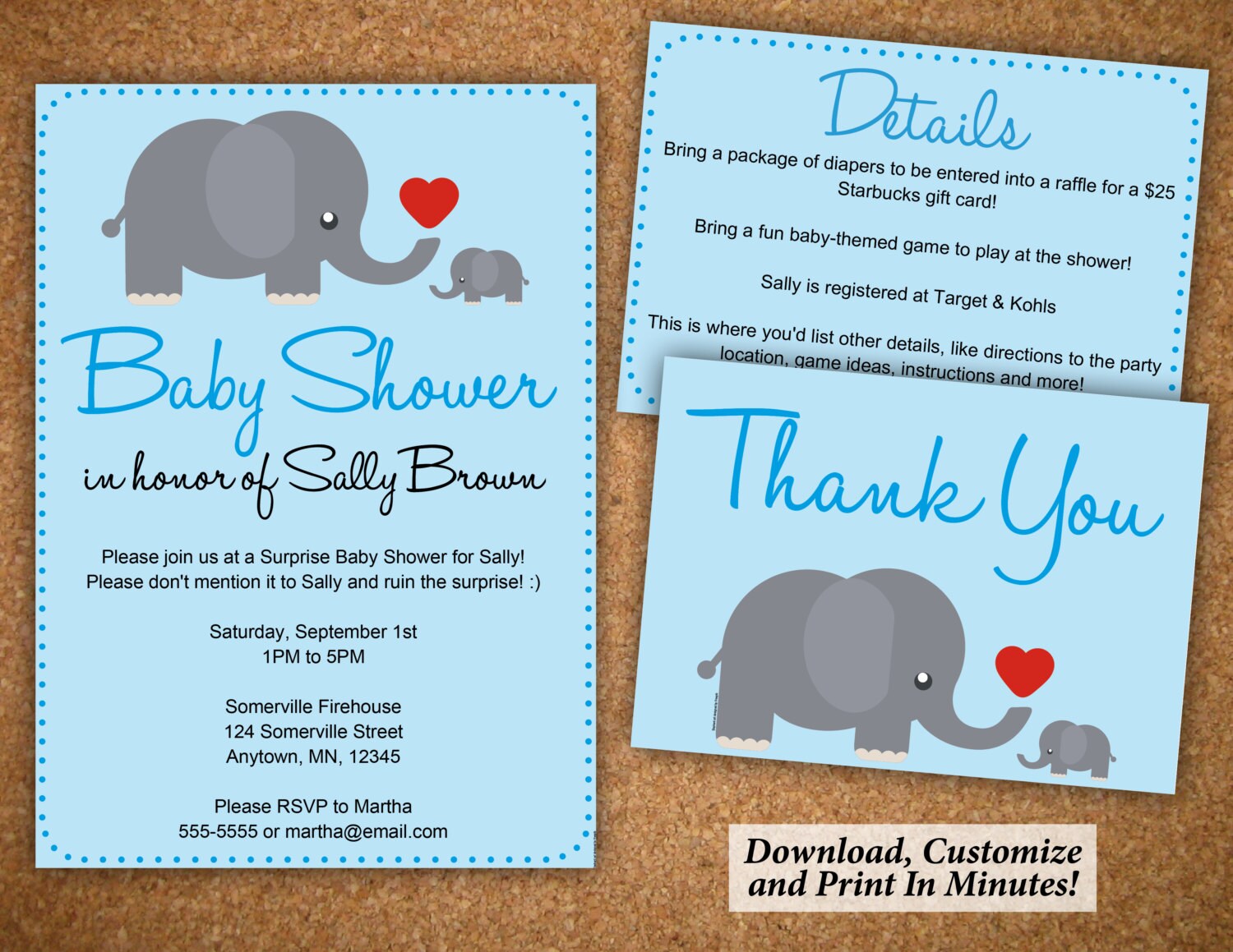 Teddy Bear Surprise Baby Shower Thank You Wording Thanks For Surprise Baby  Shower Party Teddy Bear, image size:1500x1159