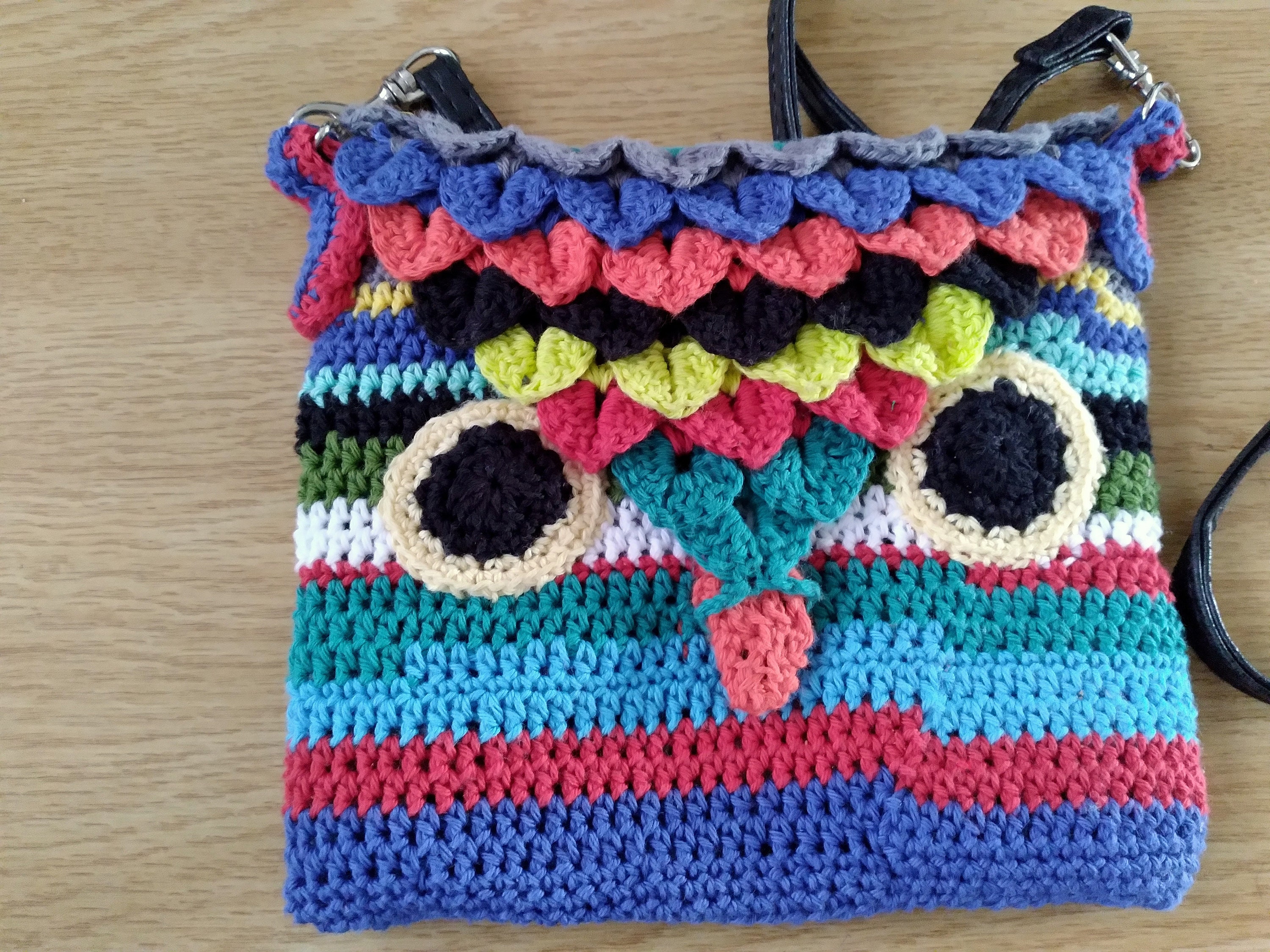 Crochet Owl Purse