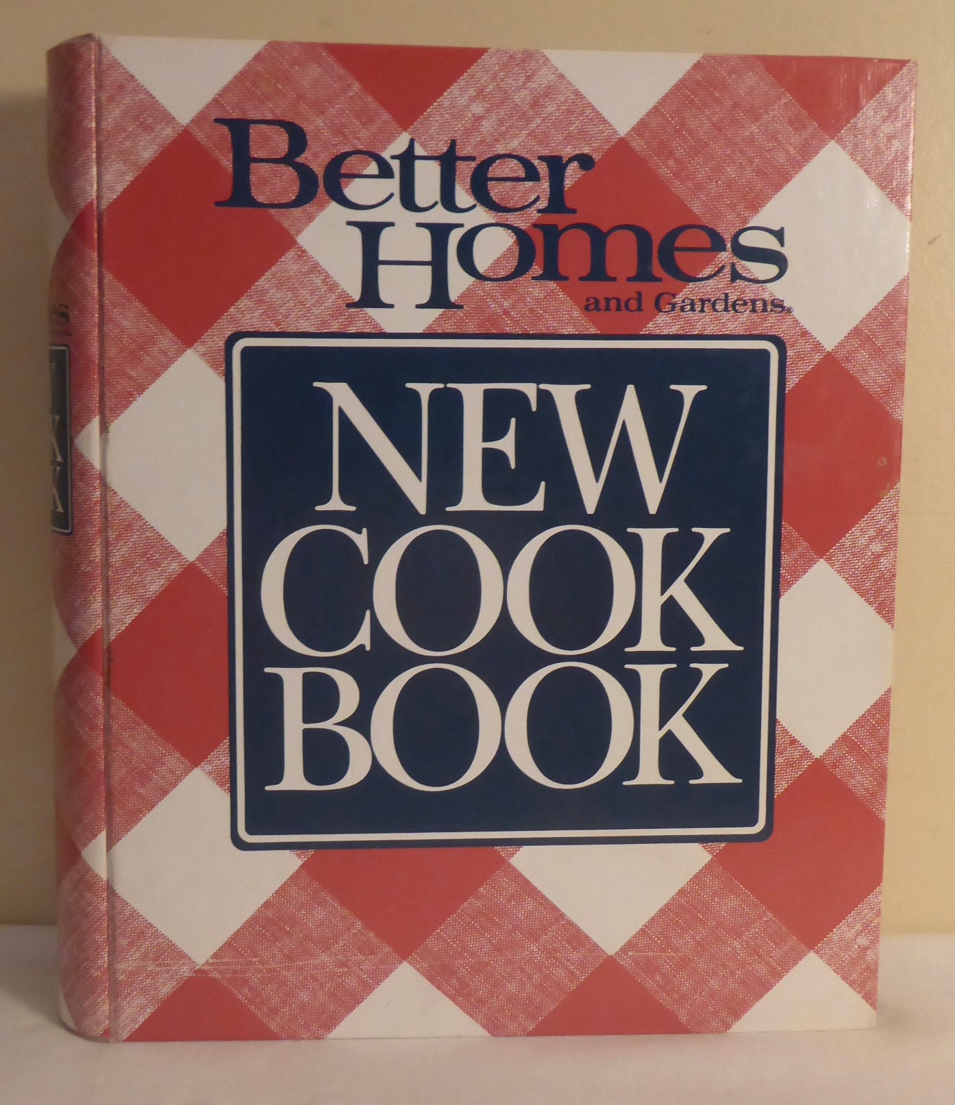 1989 Better Homes and Gardens Cook Book - Vintage Better Homes and Gardens Red & White Plaid Cook Book - Vintage Cookbook