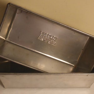 Vintage Ekcoloy Ekco Canada Square Metal Baking Pan, Bakeware