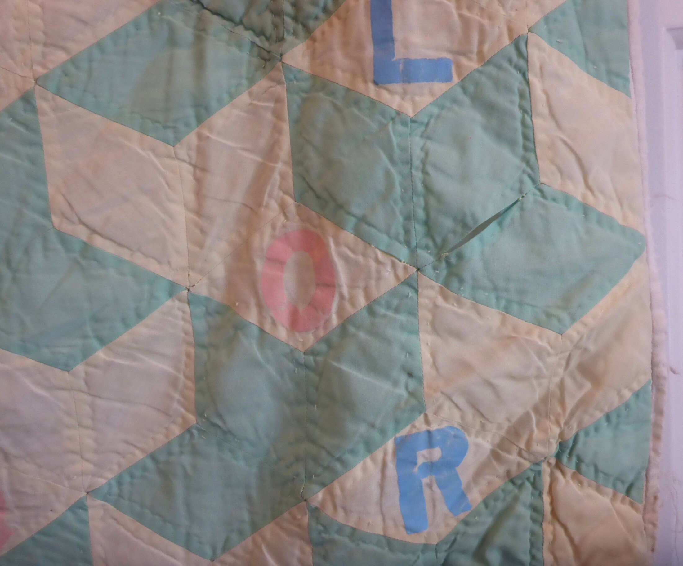 Vintage Baby Quilt Vintage Crib Quilt Vintage Hand Made Etsy