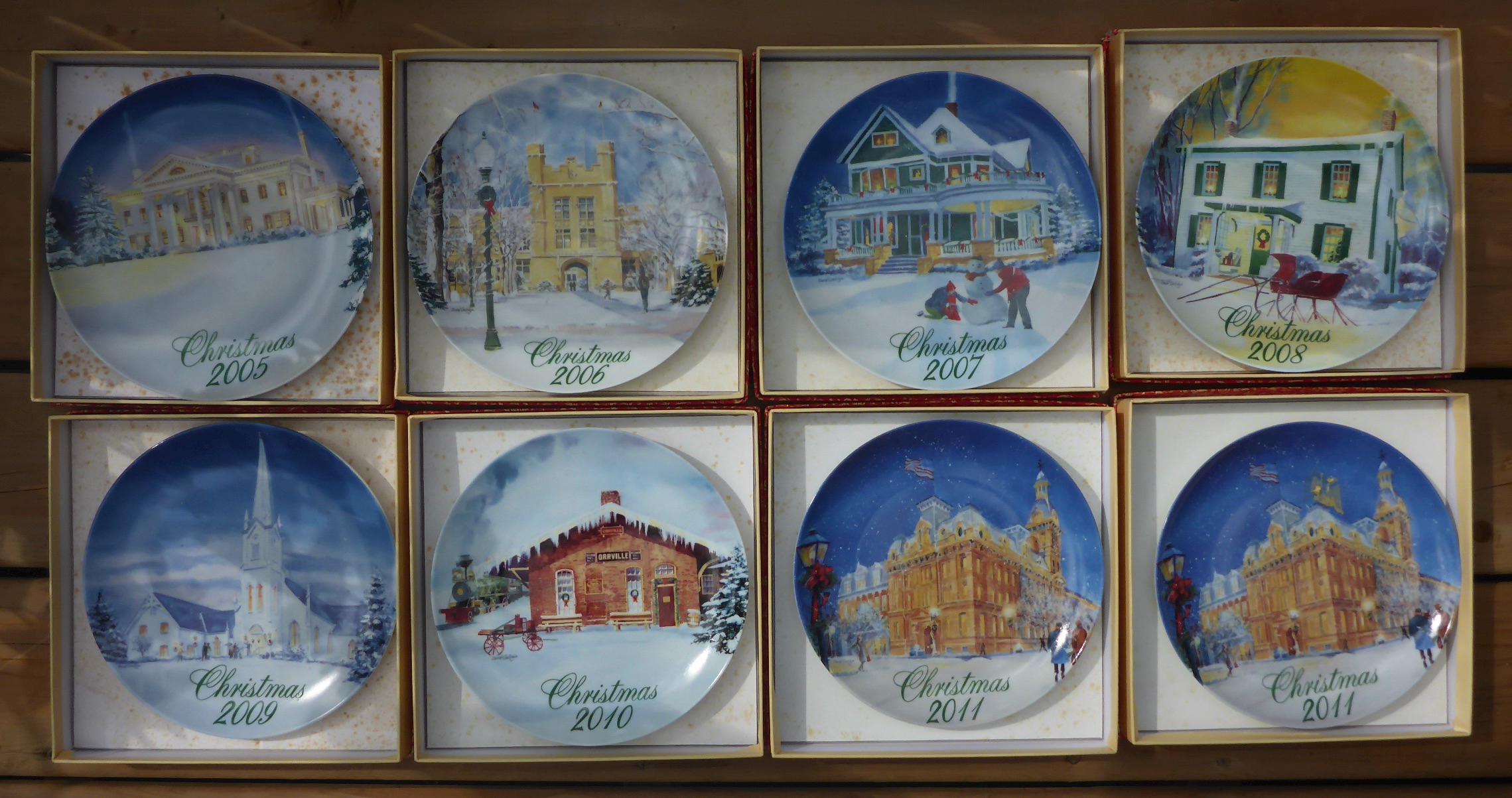 Christmas Plate 2009 - Etsy