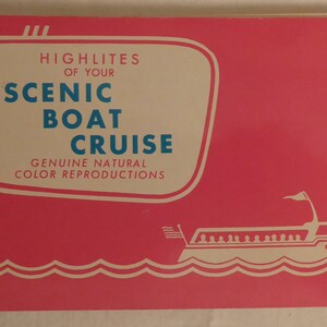 Carnet de cartes postales vintage de croisière en bateau en Floride - 12 cartes postales vintage de croisière en bateau en Floride - 12 cartes postales de croisière en bateau vintage en Floride