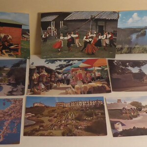 Lot of Vintage International Post Cards - 18 Vintage International Post Cards - Mixed Lot of Vintage International Post Cards