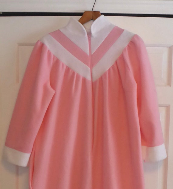 Vintage Full Length Zippered Housecoat made in Ca… - image 2