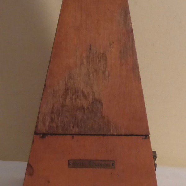 Vintage Seth Thomas Clocks #7 Metronome - Vintage Seth Thomas Metronome #7 made in U.S.A. - Vintage Music Tool - Vintage Metronome