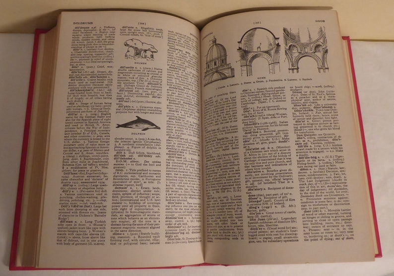 1964 the Reader's Digest Great Encyclopedia Dictionary Volumes One & Two Published by Oxford University Press Elvy House London image 9