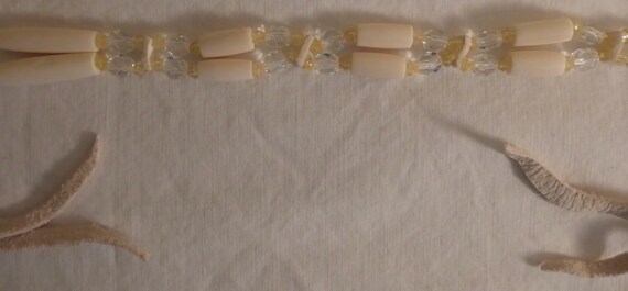 Hand Crafted Aboriginal First Nations Native Bone… - image 3