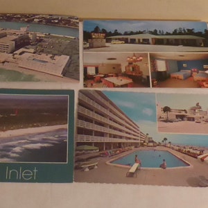 Lot de cartes postales de voyage vintage en Floride - 11 cartes postales vintage de Floride - Lot vintage de cartes postales de Floride