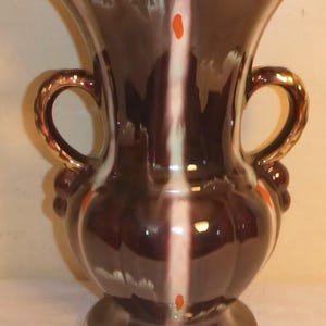 Vintage MCM Jasba 557-22 Vase West Germany - Vintage West Germany Jasba 2 Handled Vase - Vintage Jasba W. Germany Pottery Vase