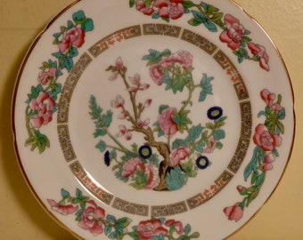 Vintage Royal Grafton Fine Bone China Made in England 6 1/4" Bread Plate Indian Tree Pattern - Indian Tree Pattern 6 1/4" Bread Plate