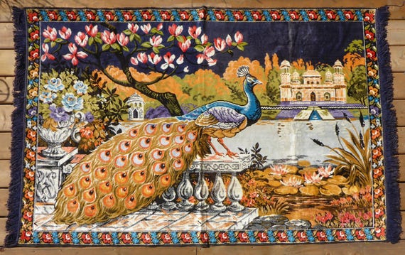 Tapestry peacock hotsell