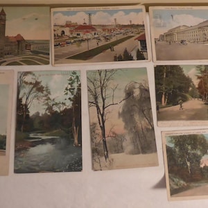 8 cartes postales anciennes de Toronto (Ontario) vers le début des années 1900 - Cartes postales de Toronto du début des années 1900 - Cartes postales anciennes de Toronto (Ontario)